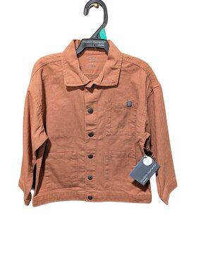 Modern Moments by Gerber Toddler Boy Workwear Shirt – Brown